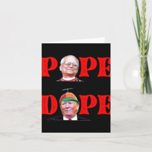 Tarjeta Trump como Iglesia del Vaticano