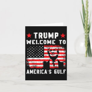 Tarjeta Trump da la bienvenida a la graciosa situación de