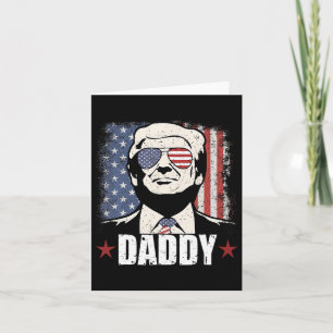 Tarjeta Trump Daddy 2025 Funcionario de Trump Papi Funny 1
