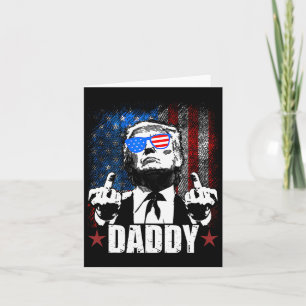 Tarjeta Trump Daddy 2025 Funcionario de Trump Papi Funny 3