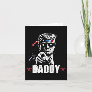Tarjeta Trump Daddy 2025 Funcionario de Trump Papi Gracios
