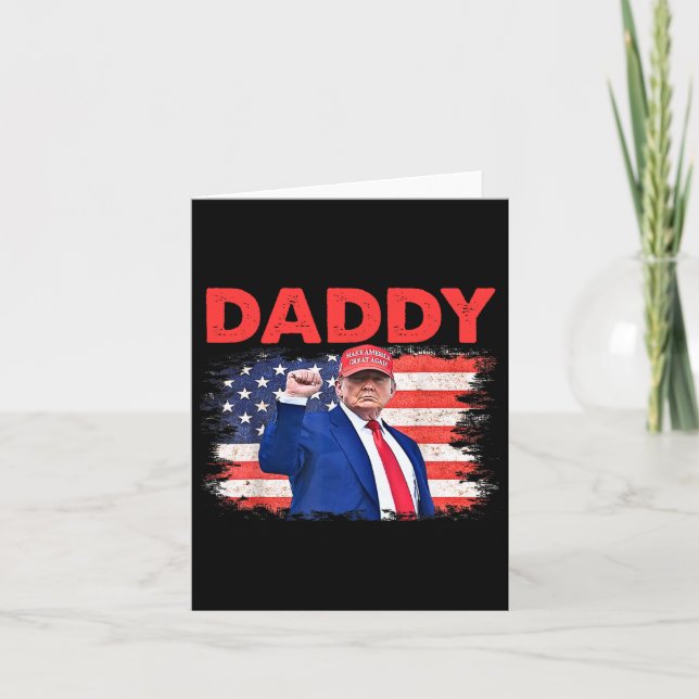 Tarjeta Trump Daddy 2025 Presidente 1 (Anverso)