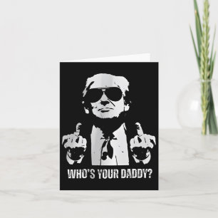 Tarjeta Trump Daddy Shirt
