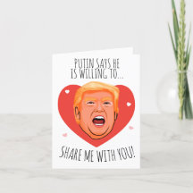 Trump del Día de San Valentín: Putin está dispuest