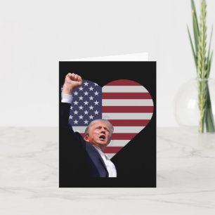Tarjeta Trump desafiante