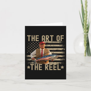 Tarjeta Trump El Arte De Los Padres Pescadores De Reel Fun