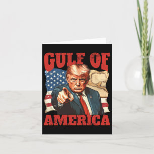 Tarjeta Trump, el presidente de Estados Unidos en el Golfo