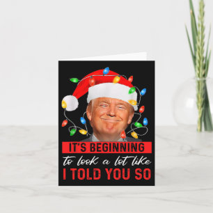 Tarjeta Trump, empieza la mirada como te dije