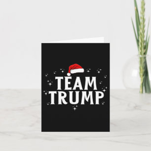 Tarjeta Trump, equipo de Trump, Navidades divertidos de Na
