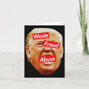 Tarjeta Trump Es El Encarnación De Los Desechos