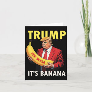 Tarjeta Trump es gracioso Nana (para la escala) 1