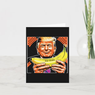 Tarjeta Trump es Nana (para la escala) gracioso 9