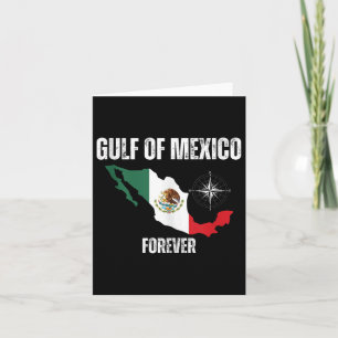 Tarjeta Trump Estados Unidos Golfo De México Presidente Tr