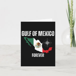 Tarjeta Trump Estados Unidos Golfo De México Presidente Tr