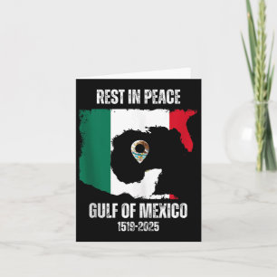 Tarjeta Trump Estados Unidos Rip El Presidente del Golfo D