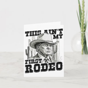 Tarjeta Trump este no es mi primer rodeo