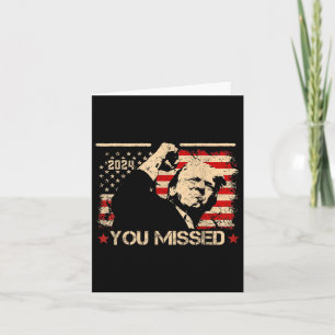 Tarjeta Trump, extrañaste a Trump 2024
