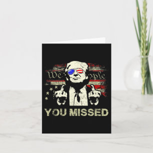 Tarjeta Trump, extrañaste a Trump 2024