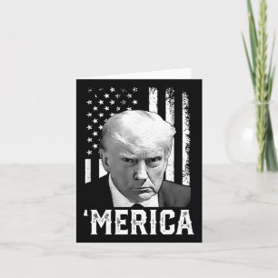 Tarjeta Trump Feliz 4 De Julio Regalos De Bandera Estadoun