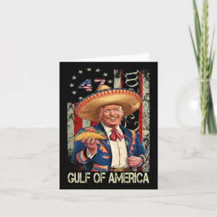 Tarjeta Trump Funny Golfo De Estados Unidos Este 2025 1