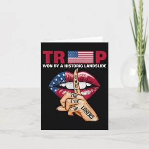 Tarjeta Trump Ganó Por Deslizamiento Histórico