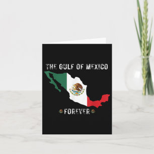 Tarjeta Trump Golfo De México Para Siempre Presidente Trum
