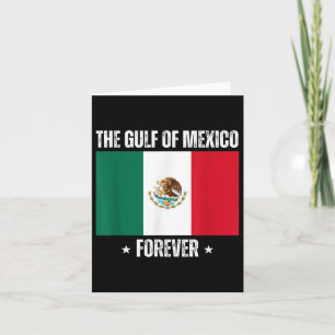 Tarjeta Trump Golfo De México Por Siempre Liberal Contra T