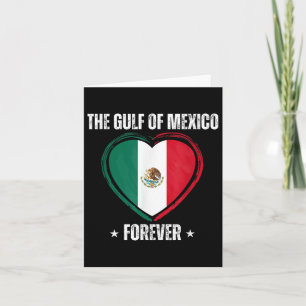 Tarjeta Trump Golfo De México Por Siempre Liberal Contra T