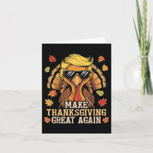 Tarjeta Trump gracioso vuelve a hacer grande el día de Acc