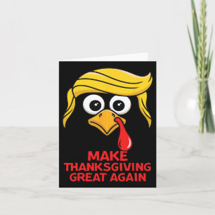 Tarjeta Trump gracioso vuelve a hacer grande el día de Acc