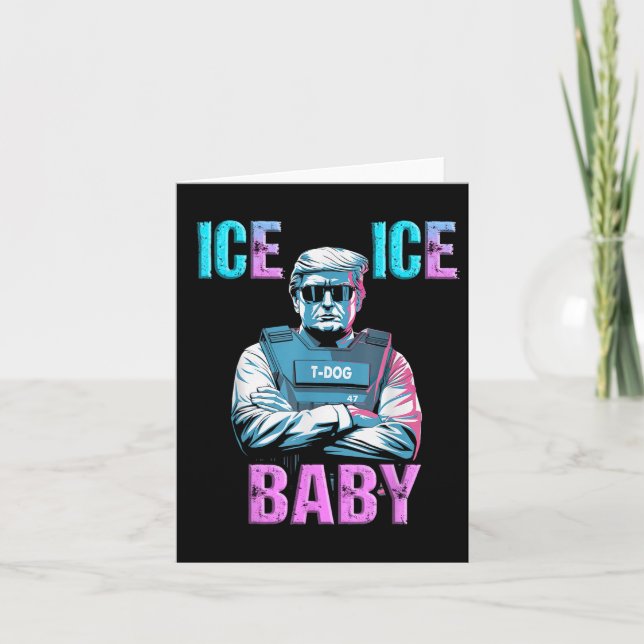 Tarjeta Trump Ice Ice Baby Lb37 (Anverso)