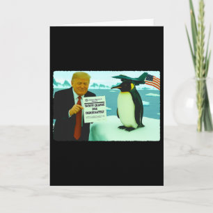 Tarjeta Trump impone arancel a la política irónica del pin