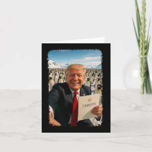 Tarjeta Trump impone aranceles a la política irónica pingü