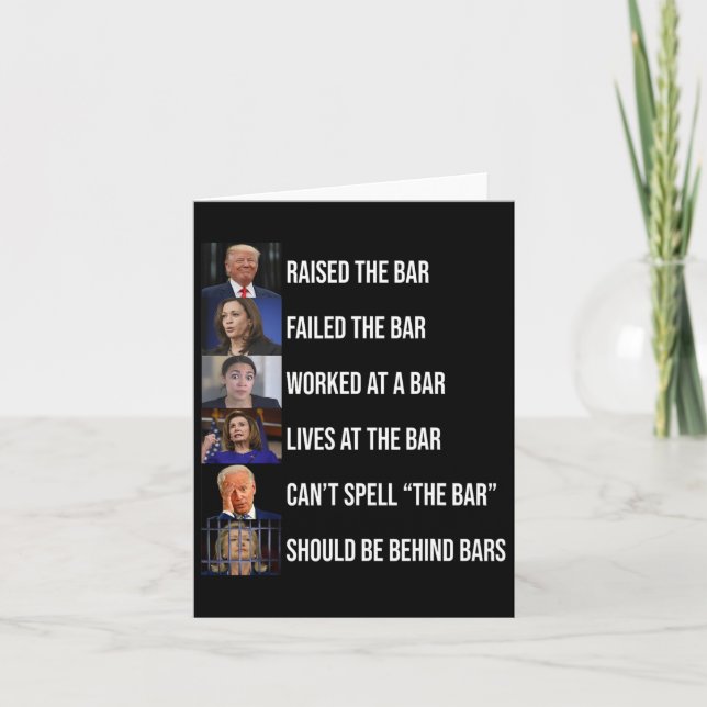 Tarjeta Trump Levantó El Byr Falló La R (Anverso)