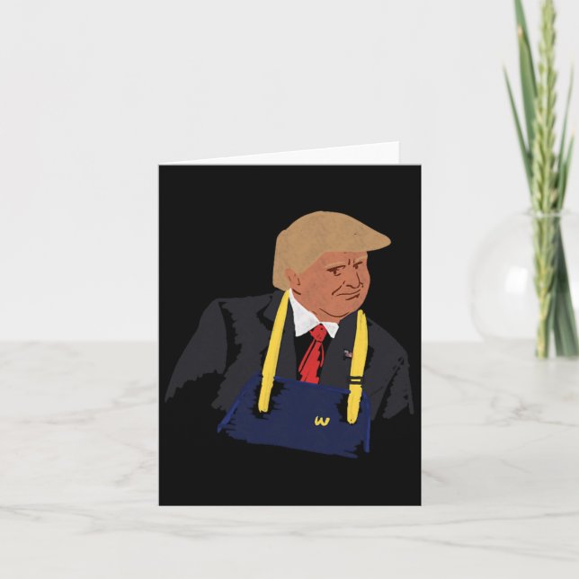 Tarjeta Trump Making Fries 2024 (Anverso)