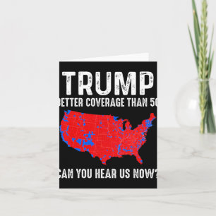 Tarjeta Trump mejor cobertura que 5g Mapa América Política