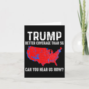 Tarjeta Trump mejor cobertura que 5g Mapa América Política
