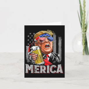 Tarjeta Trump Merica Vuelve A Hacer Que El 4 De Julio Sea
