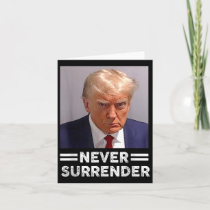 Tarjeta Trump Mug Shot nunca renunció al voto de Trump 202
