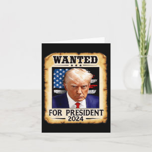 Tarjeta Trump Mug Shot Se Quiere Para Los Ee.Uu. President