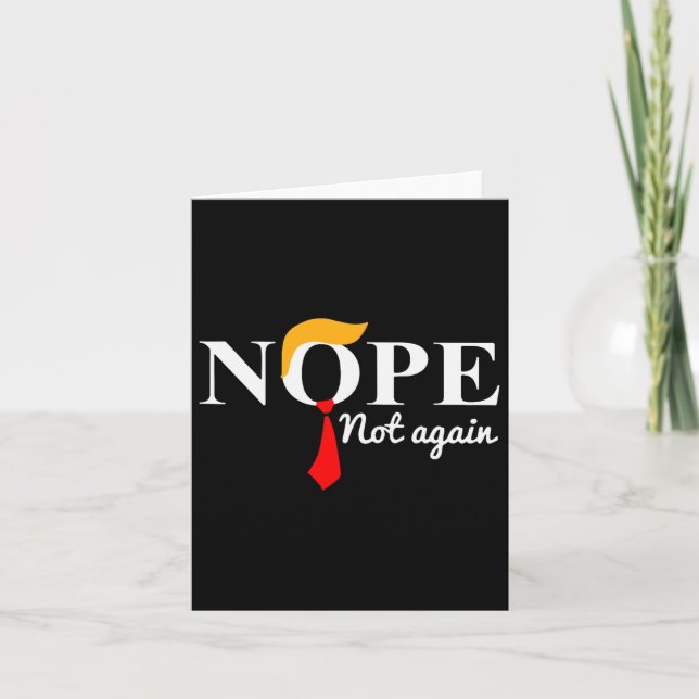 Tarjeta Trump no es nuevo gracioso (Anverso)