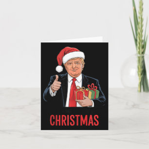 Tarjeta Trump Obtuvo Lo Que Quería Para Navidades Gracioso
