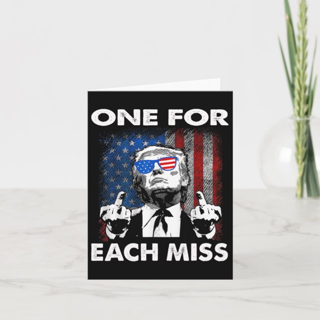 Tarjeta Trump One For Each (Anverso)