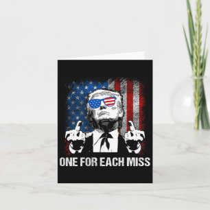 Tarjeta Trump por cada voto de Miss Trump