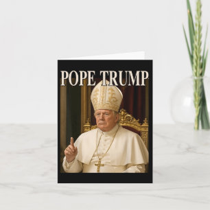 Tarjeta Trump, presidente gracioso de Trump, se declara