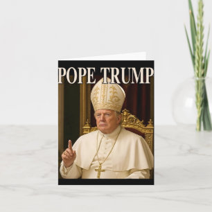 Tarjeta Trump, presidente gracioso de Trump, se declara