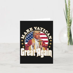 Tarjeta Trump, presidente gracioso que quiere ser N