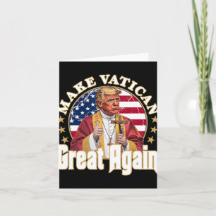 Tarjeta Trump, presidente gracioso que quiere ser N