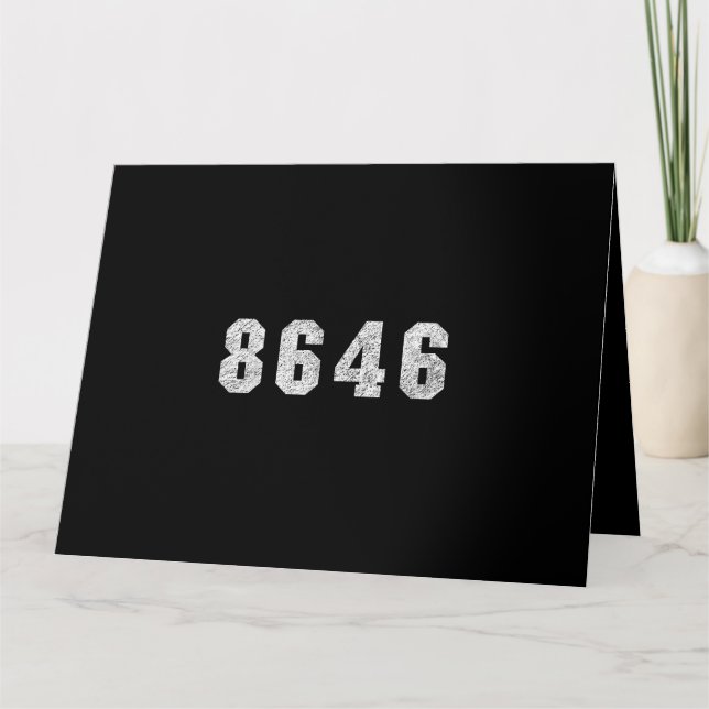 Tarjeta Trump republicano 86 48 (Anverso)