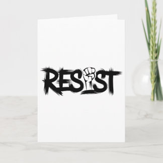 Tarjeta Trump Resiste Trump Protesta Antipolítica Protesta